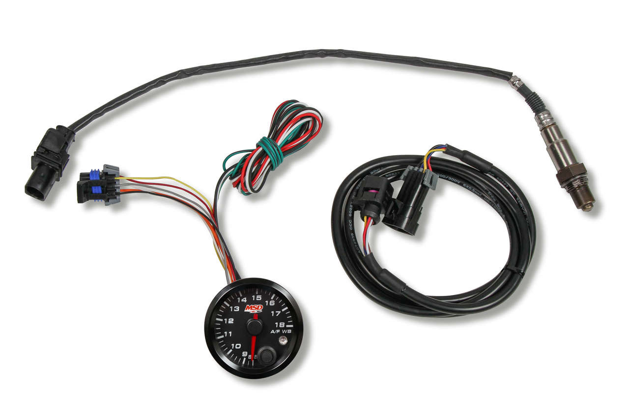 MSD Standalone Air/Fuel Wideband O2 Gauge Kit