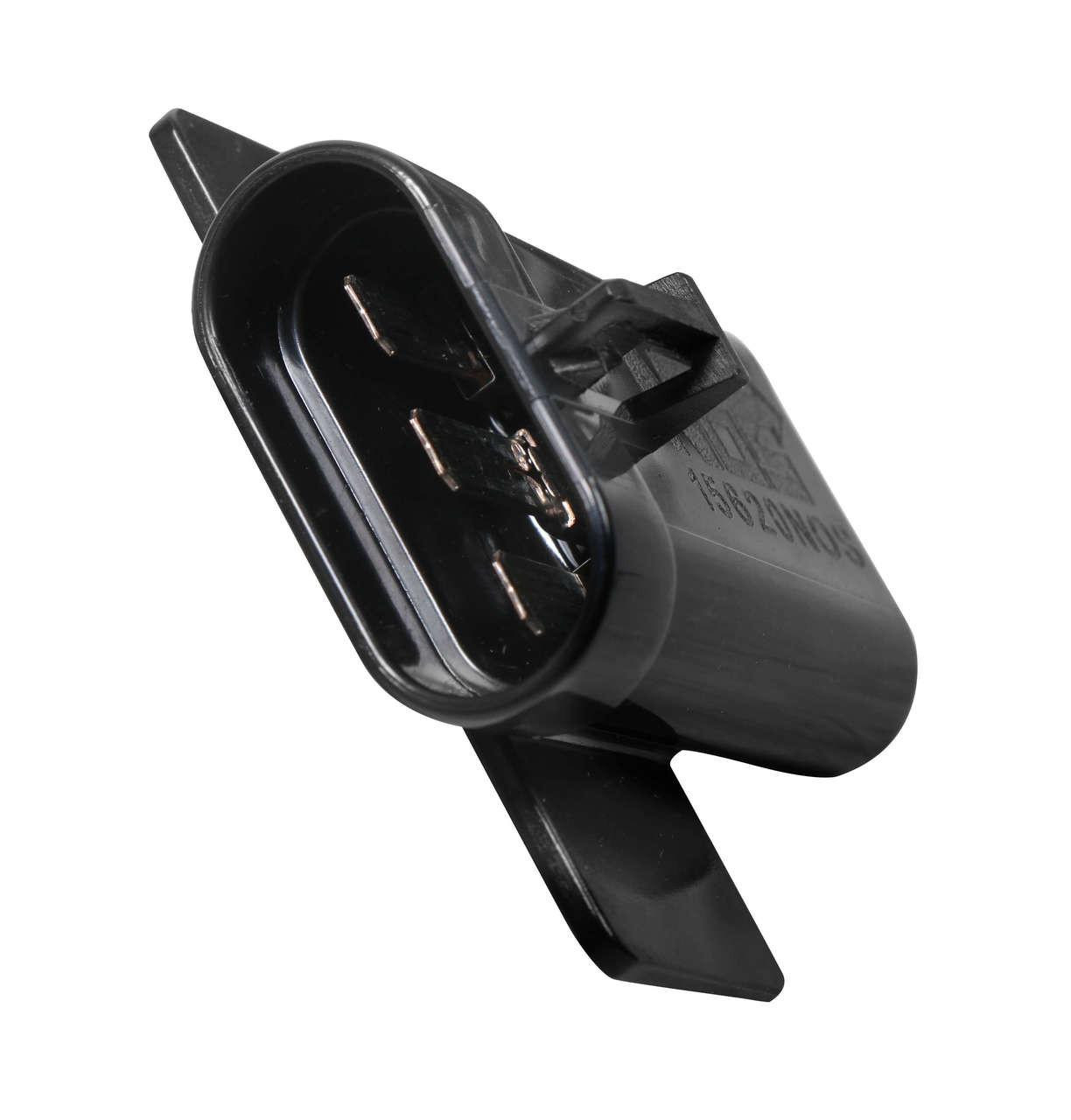 NOS Solid State Relay, black cylindrical electrical component with metal pins and mounting bracket.