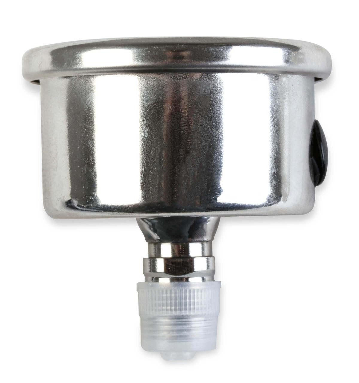 NOS Nitrous Pressure Gauge 1-1/2" Liquid Filled Black, metallic liquid-filled black pressure gauge for nitrous systems. NOS Nitrous Pressure Gauge 1-1/2" Liquid Filled Black, metallic liquid-filled black pressure gauge for nitrous systems.