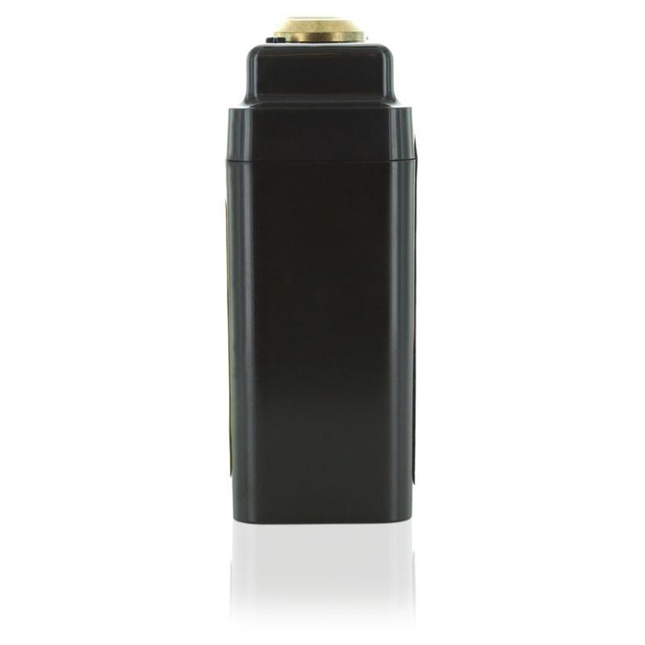 Antigravity 4 Cell Lithium Battery, compact black portable rechargeable battery with gold terminals for motorcycle or vehicle use.