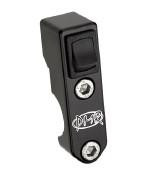 PMR Components PMR Easy Mount Stealth Toggle Switch, black inline toggle switch with mounting screws and switch mechanism