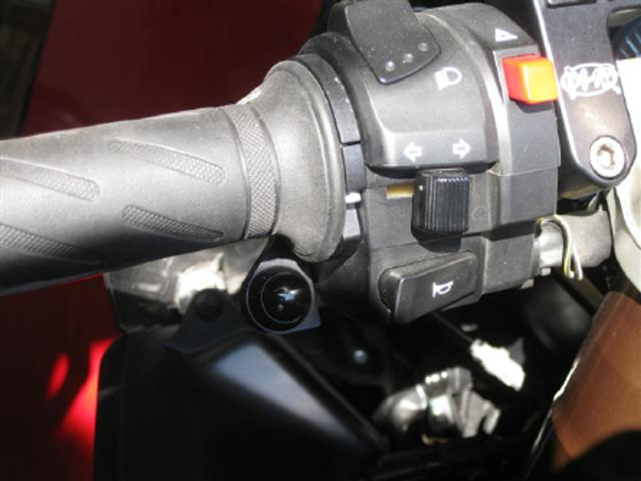 PMR Easy Mount Stealth Thumb Switch Mounted