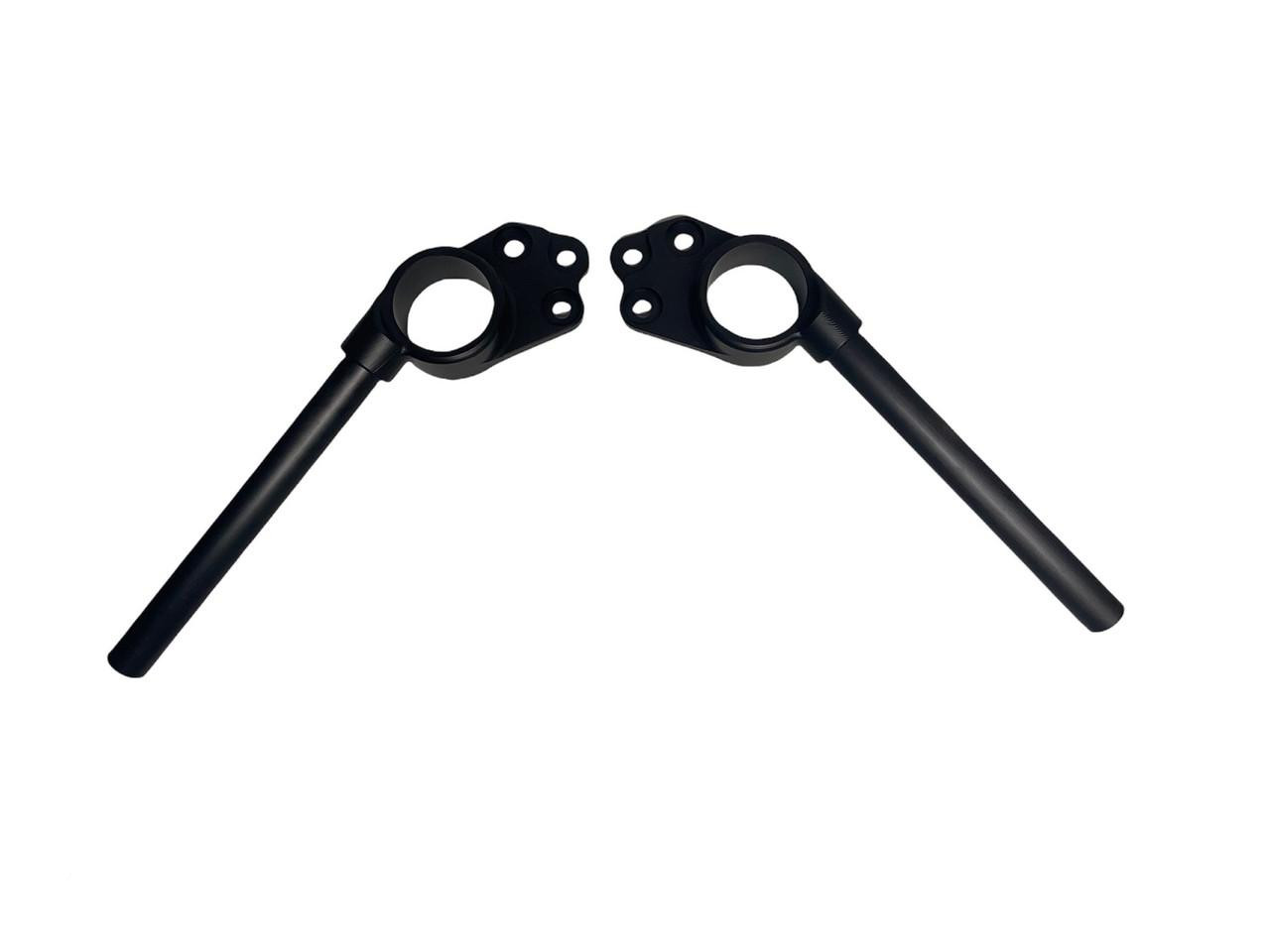 HTP Performance Handlebar Mounts Suzuki Hayabusa (22-25), black handlebar mounts for motorcycle handlebars. HTP Performance Handlebar Mounts Suzuki Hayabusa (22-25), black handlebar mounts for motorcycle handlebars.
