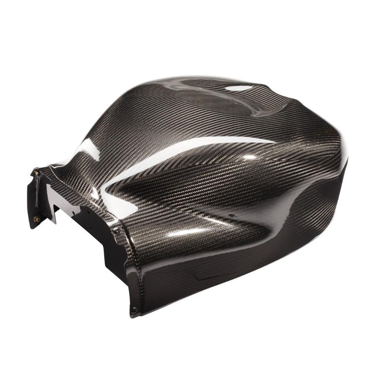 Montgomery Motorsports Carbon Fiber Low Profile Tank Shell Suzuki GSXR-1000 (17-25), a sleek carbon fiber motorcycle tank shell with a glossy finish designed for lightweight performance. Montgomery Motorsports Carbon Fiber Low Profile Tank Shell Suzuki GSXR-1000 (17-25), a sleek carbon fiber motorcycle tank shell with a glossy finish designed for lightweight performance.