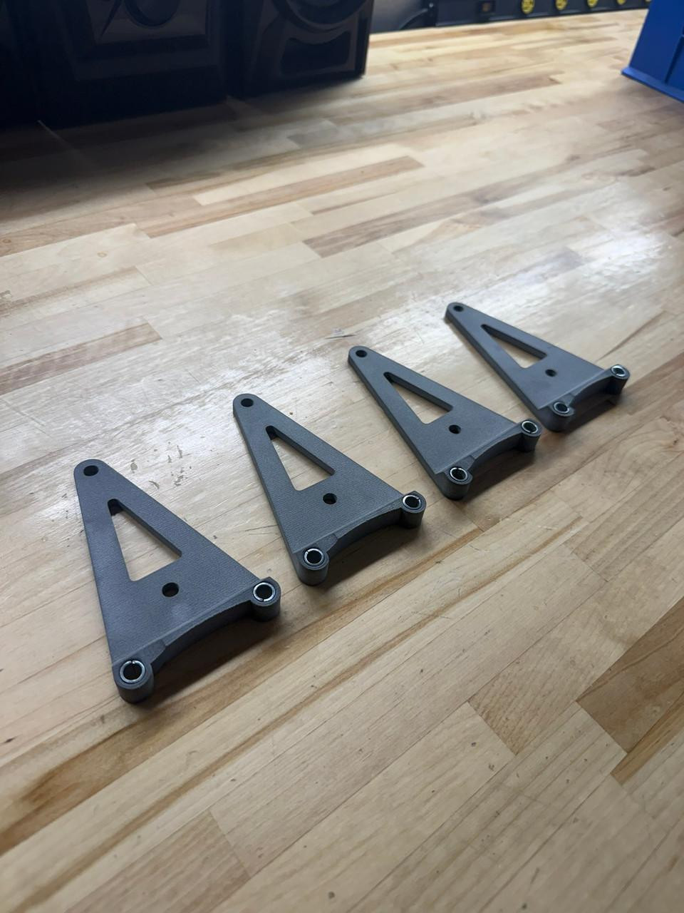 Ryan Schnitz Racing Motorcycle Performance Parts RSR Rectifier/Regulator Relocation Bracket for Suzuki Hayabusa (99-26), black metal mounting brackets.