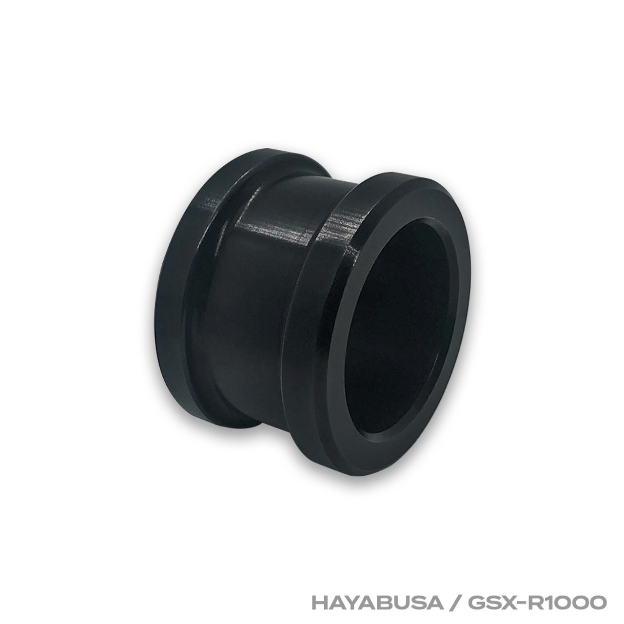 DME Rear Brake Eliminator Spacer, Black, Suzuki Hayabusa (99-25), GSXR1000 (01-08) - Schnitz Racing