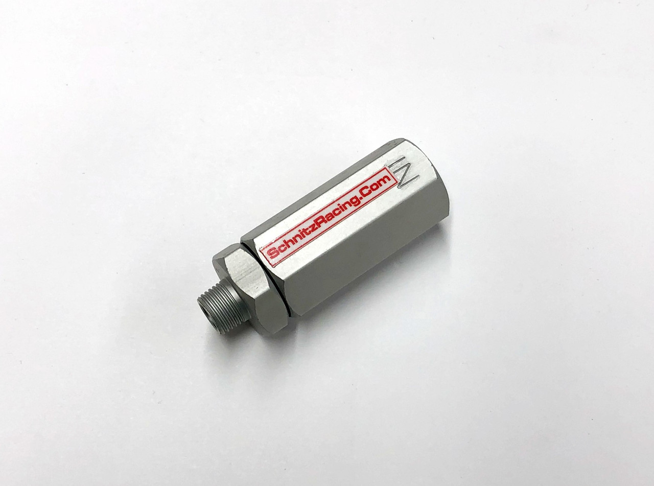 Schnitz Inline Air Shifter Filter Fitting 1/8" NPT