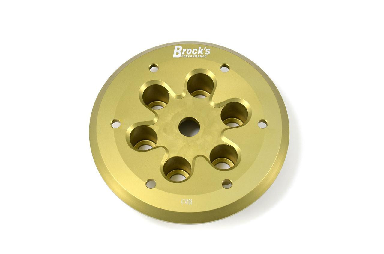Brocks Performance Brocks Clutch Conversion Kit Suzuki Hayabusa (22-26), gold-colored clutch assembly component for motorcycle clutch upgrade.