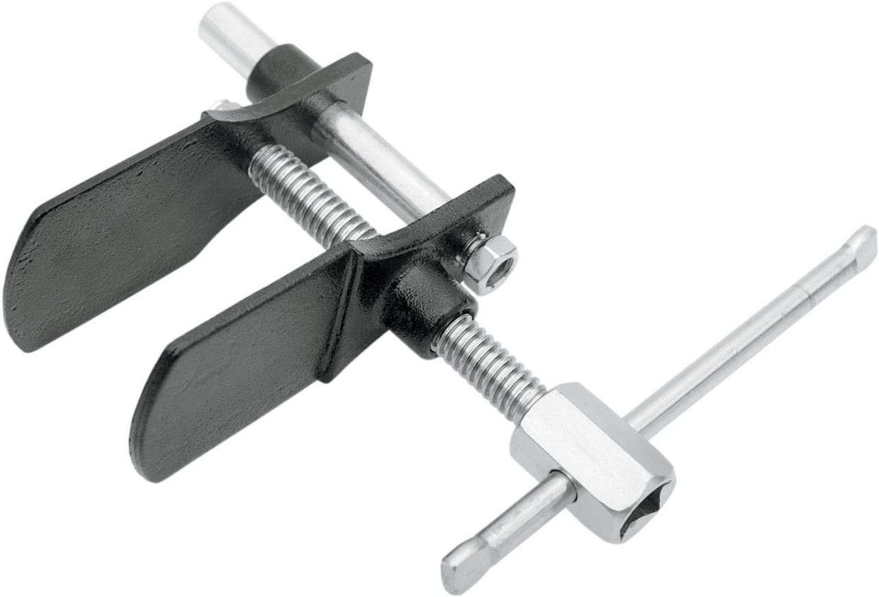 Schnitz Racing Brake Pad Disc Spreader, black and silver metal tool used for installing brake pads and discs.