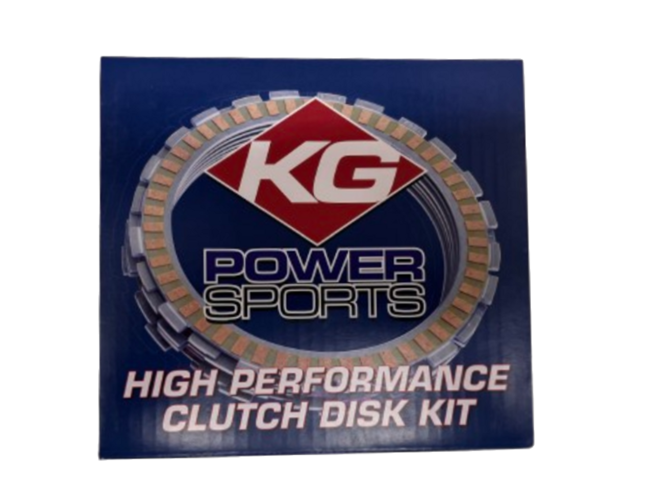 KG Powersports Clutch Disk Kit, Suzuki GSX-R600 (96-05)