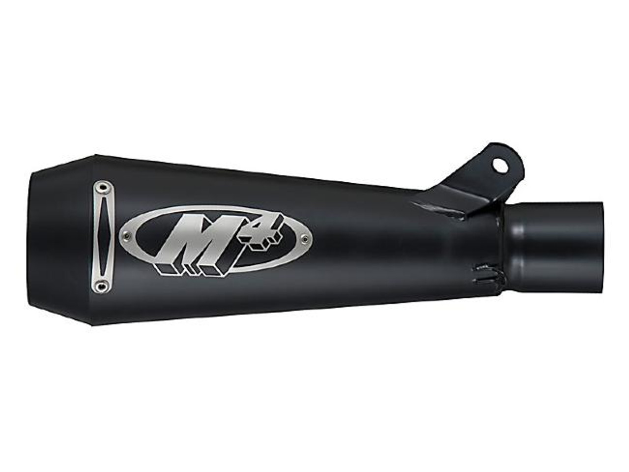 M4 Performance Exhausts M4 GP Black Slip On Exhaust for Honda CBR1000RR (08-16), black motorcycle muffler with logo. M4 Performance Exhausts M4 GP Black Slip On Exhaust for Honda CBR1000RR (08-16), black motorcycle muffler with logo.
