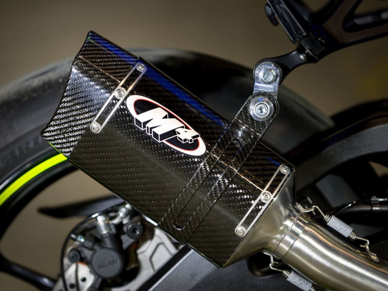 M4 Tech1 Carbon Fiber Slip On Exhaust Suzuki GSXR1000 (17-25) - Schnitz Racing