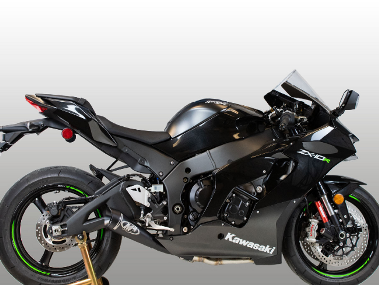 M4 GP Black Exhaust Kawasaki ZX-10R (21-24)