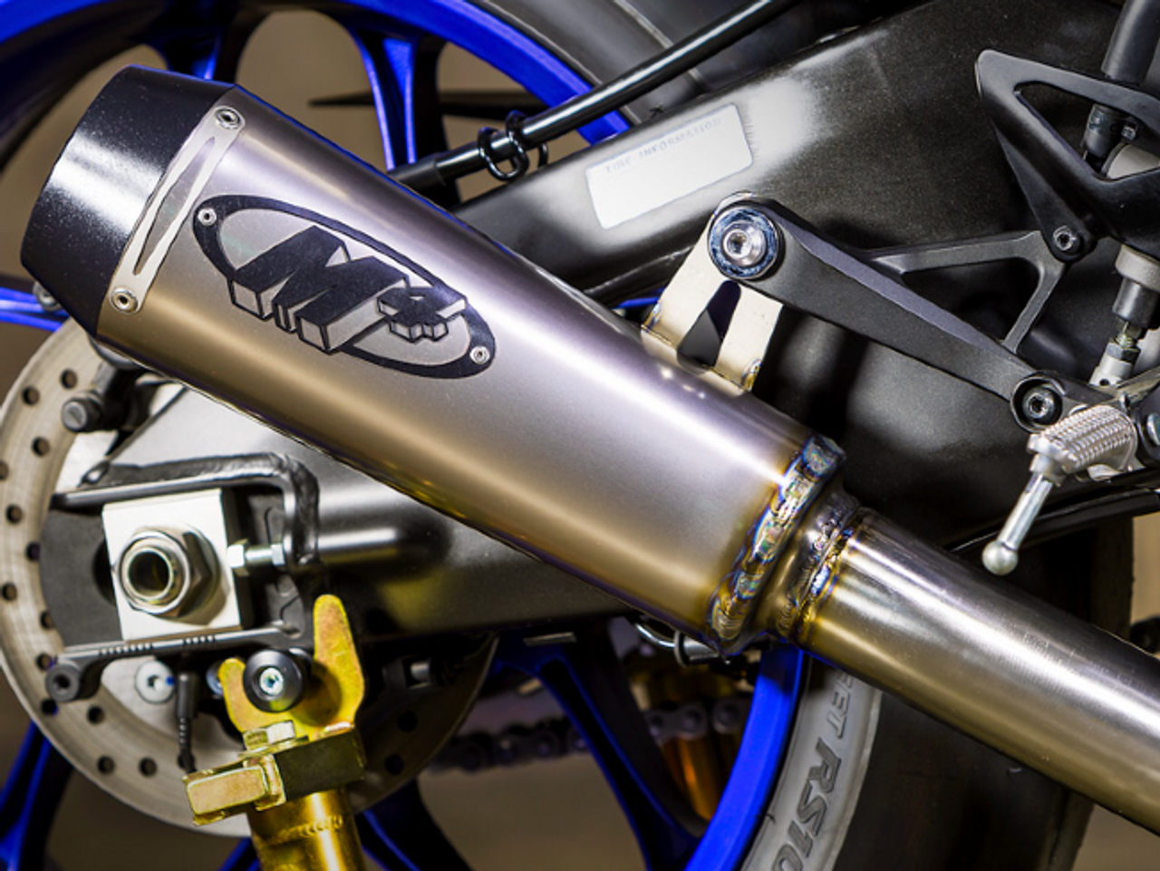 M4 GP2 Titanium Slip On Exhaust Yamaha YZF-R1 (15-24) - Schnitz Racing