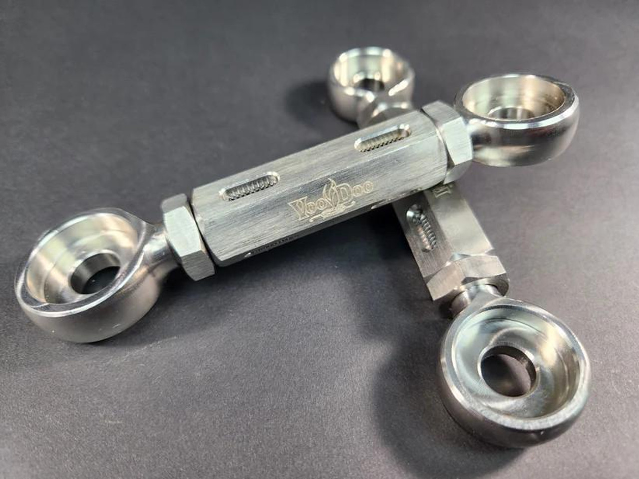 VooDoo Fully Adjustable Lowering Links Suzuki Hayabusa (99-25), motorcycle lowering links for adjustable height.