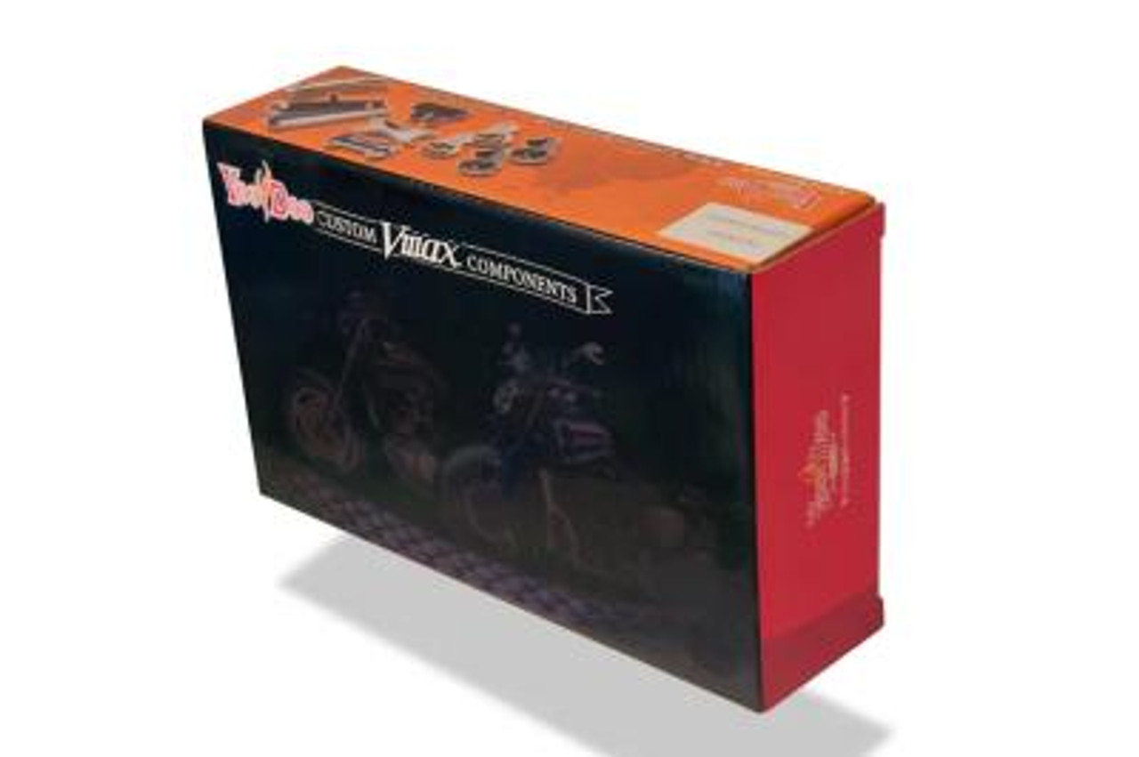 VooDoo Adjustable Kickstand Yamaha VMAX1700 (09-20), product packaging box with motorcycle images and branding