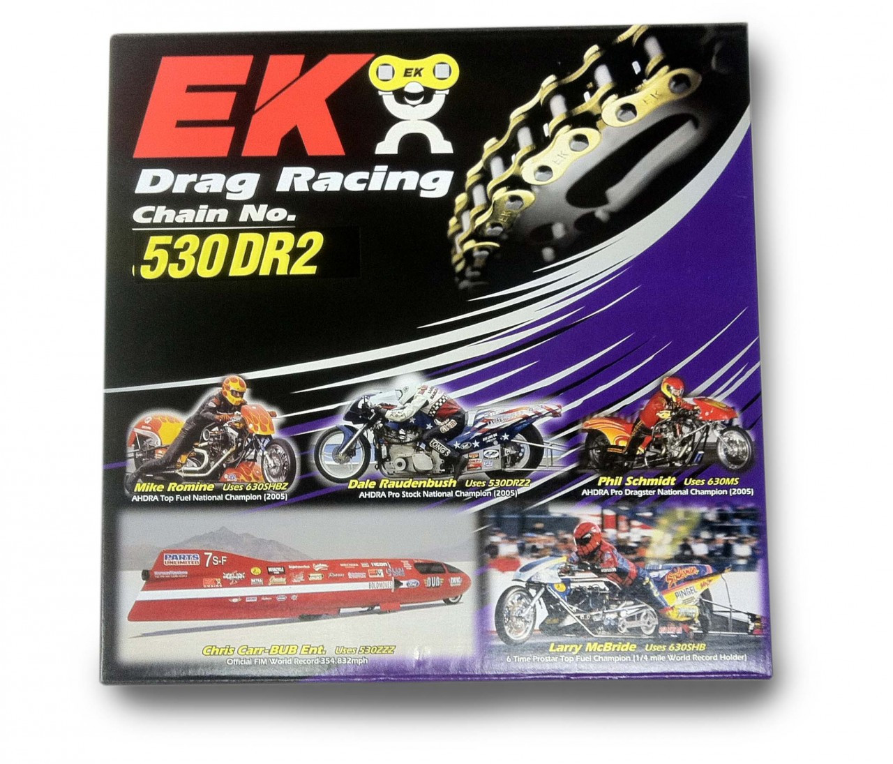 Grease Ninja Motorcycle Chain Oiler Kit for chain 525 & 530;B-Rag 5  Pak;Tube Kit