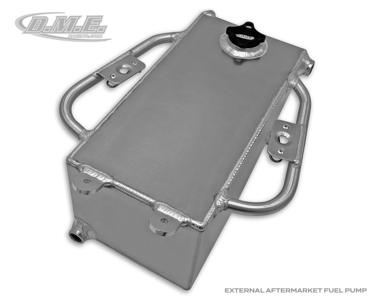 DME Fuel Cell Kawasaki ZX-14 (06-25), metallic fuel cell with mounting handles and fuel cap for Kawasaki ZX-14 motorcycle.