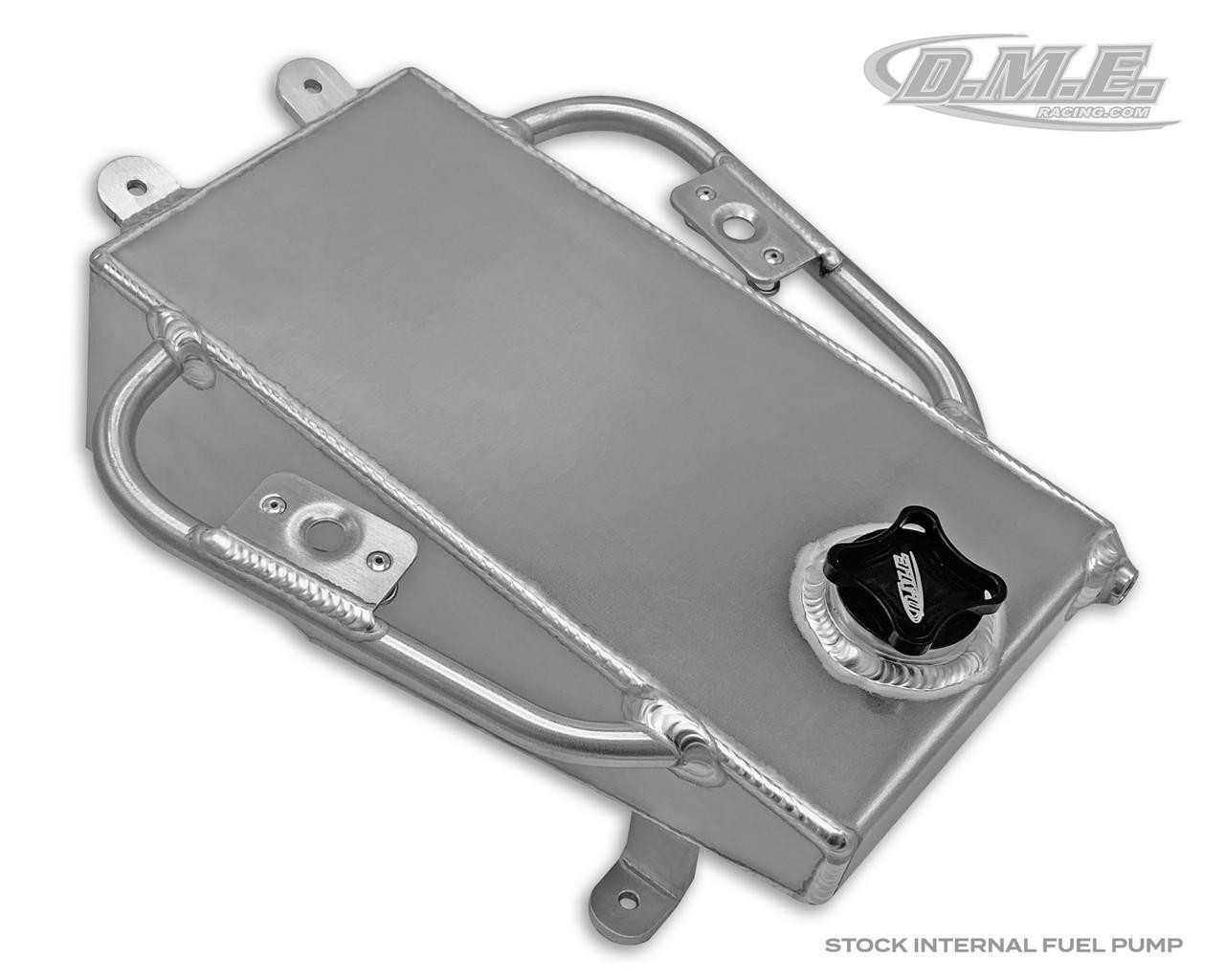 DME Fuel Cell Kawasaki ZX-14 (06-25), stock internal fuel pump for Kawasaki ZX-14 models from 2006 to 2025 with metallic casing and fuel cap.