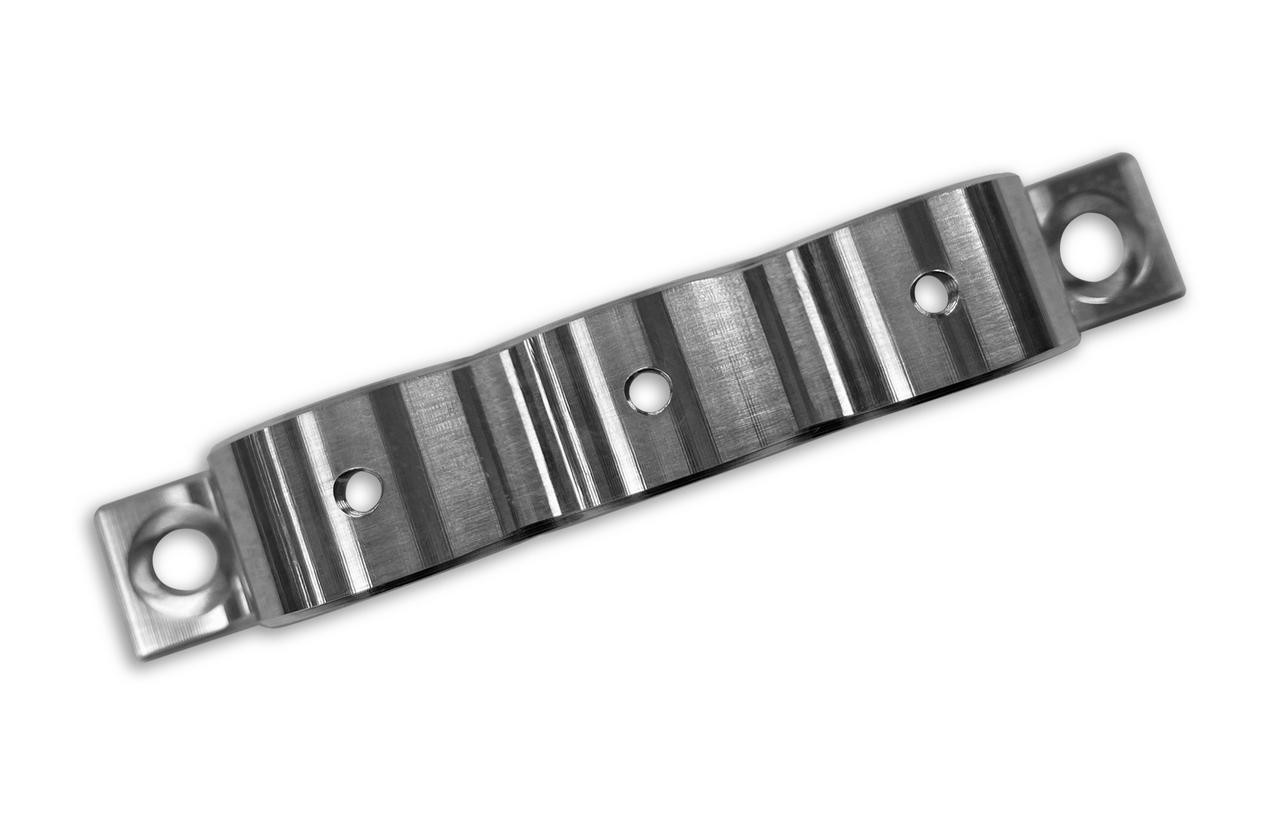DME Remote Pressure Sensor Mount, metallic mounting bracket with holes for installation.