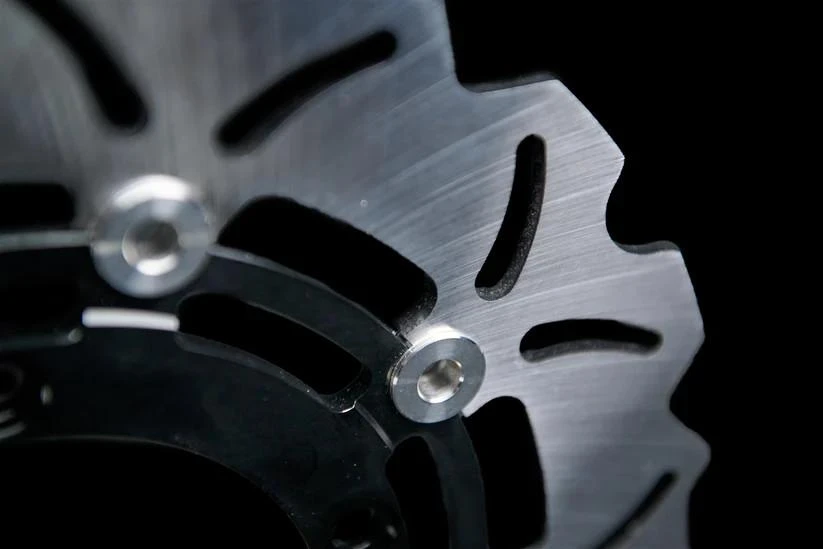 Schnitz Racing Schnitz Front Brake Rotor Suzuki Hayabusa (08-20), high-performance motorcycle brake rotor with precision machining and vented design.