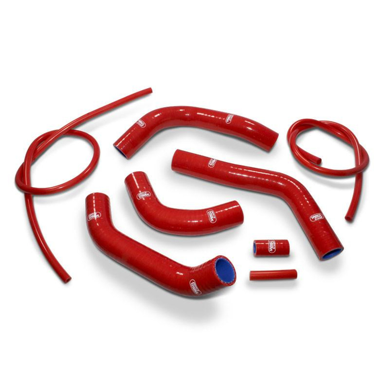 Samco Sport Silicone Radiator Hose Kit Honda CBR1000RR-R (20-25), red silicone radiator hoses with bends and connectors for motorcycle cooling system. Samco Sport Silicone Radiator Hose Kit Honda CBR1000RR-R (20-25), red silicone radiator hoses with bends and connectors for motorcycle cooling system.