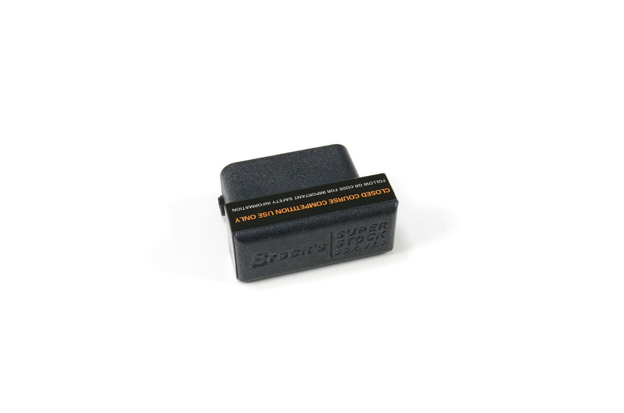 Brocks Performance Superstock Box V2.0 Suzuki Hayabusa (22-25), black performance motorcycle part with embossed branding.