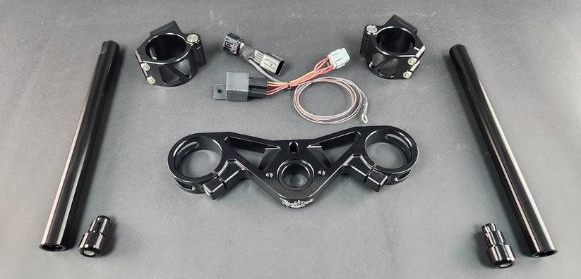 コンポーネント VooDoo Top Triple Tree Complete Kit Suzuki GSXR1000 (17+)