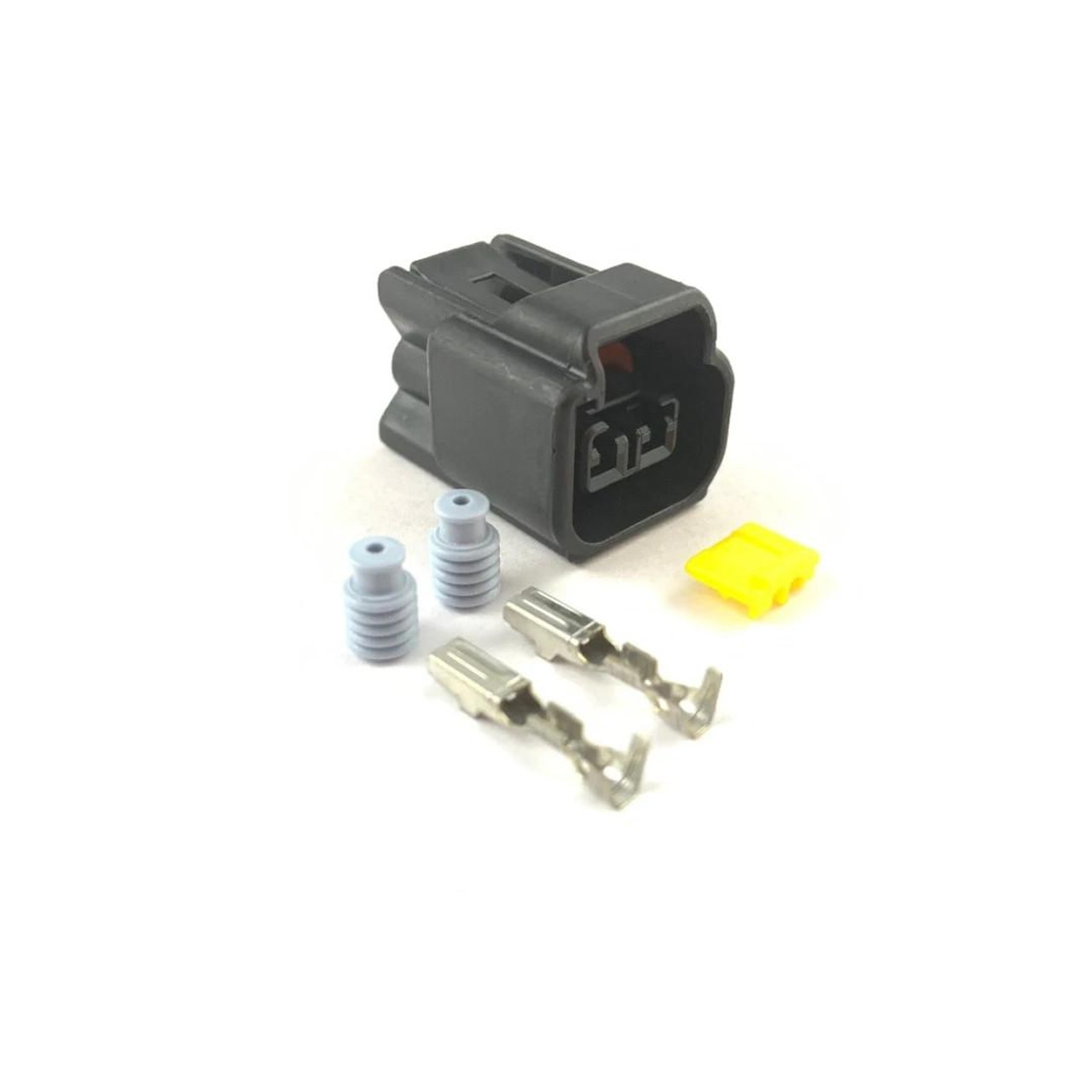Ryan Schnitz Racing RSR Coil Connector Kit, 2 Way Socket with electrical connectors and components for automotive wiring. Ryan Schnitz Racing RSR Coil Connector Kit, 2 Way Socket with electrical connectors and components for automotive wiring.
