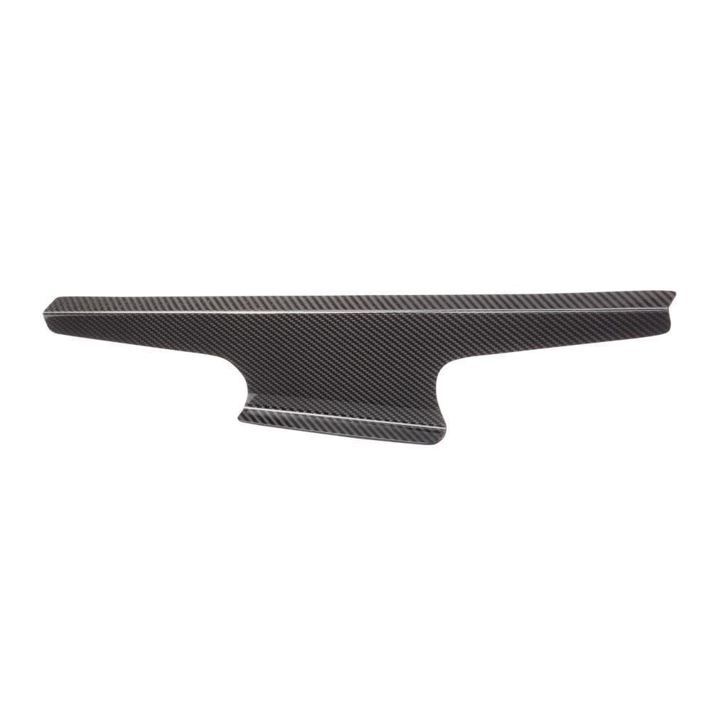 Montgomery Motorsports Carbon Fiber Motorcycle Parts Open Box Carbon Fiber Chain Guard - Chromoly Swingarm, sleek black carbon fiber chain guard for motorcycle enhancement.