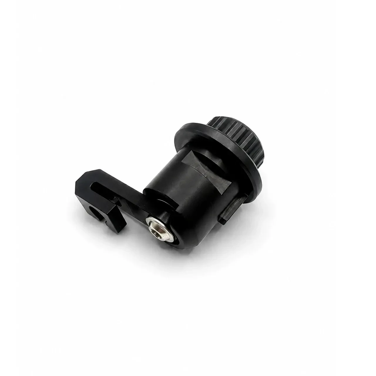 MWP Keyless Trunk Knob Suzuki Hayabusa (99-20), black keyless trunk knob for Suzuki Hayabusa motorcycle with mounting hardware.