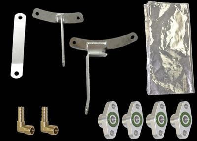 VooDoo Motorcycle Components VooDoo Sidewinder Exhaust Suzuki GSXR1000 (07-25), exhaust mounting hardware and accessories.