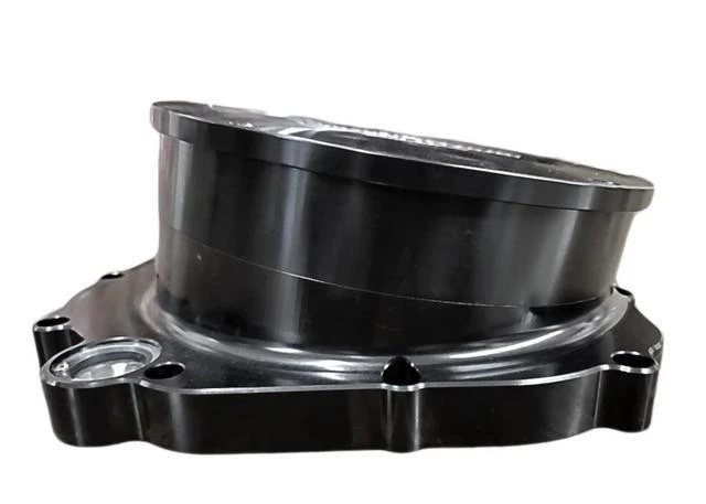 VooDoo Motorcycle Components OPEN BOX VooDoo Quick Access Clutch Cover Kawasaki ZX-14R (06-25), black clutch cover for Kawasaki ZX-14R motorcycle.