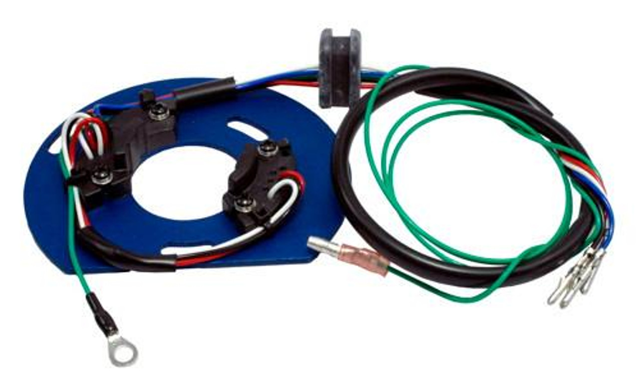 Dynatek Dyna Pro Series Crank Trigger, electronic ignition system component with wiring and mounting hardware.