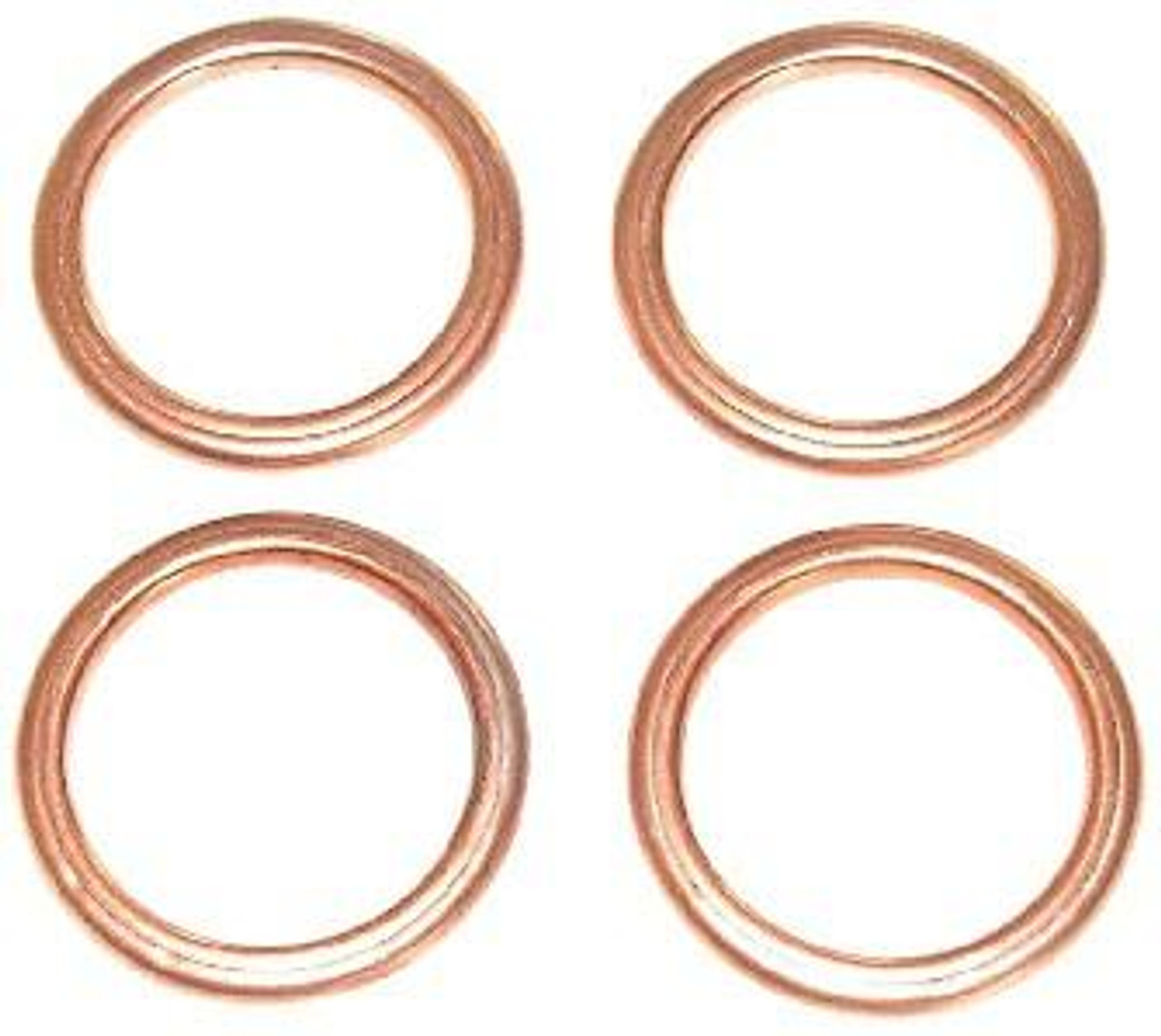 Kawasaki OEM Exhaust Gasket KZ900-KZ1000-KZ1100, four copper exhaust gaskets. Kawasaki OEM Exhaust Gasket KZ900-KZ1000-KZ1100, four copper exhaust gaskets.