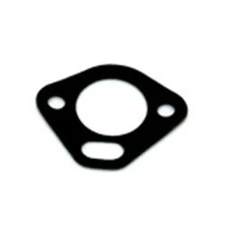 Cometic Cam Chain Tensioner Gasket Suzuki Hayabusa (99-07), black gasket with circular and oval openings for engine sealing.