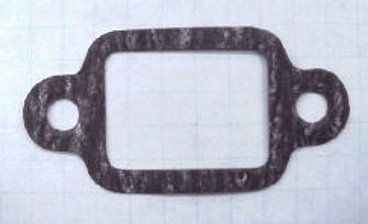 Cometic Cam Chain Tensioner Gasket Kawasaki KZ900-KZ1000, close-up view of the gasket showing its rectangular shape with rounded edges and mounting holes on either side for engine compatibility. Cometic Cam Chain Tensioner Gasket Kawasaki KZ900-KZ1000, close-up view of the gasket showing its rectangular shape with rounded edges and mounting holes on either side for engine compatibility.