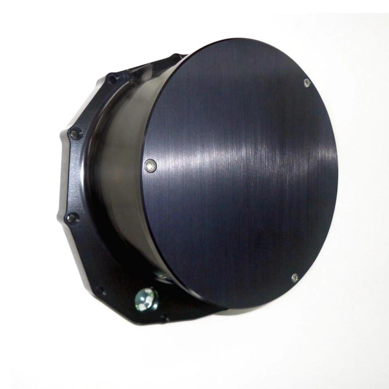 MTC Quick Access Clutch Cover Suzuki GSX1300R Hayabusa, sleek black metallic clutch cover with mounting screws for model years 1999-2026.