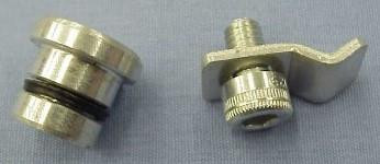 Schnitz Racing Schnitz Tach Drive Plug Kawasaki KZ900-KZ1000, metallic tach drive plug with mounting hardware for motorcycle tachometer