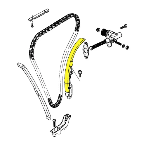 Van Sant Pro Style Rear Cam Chain Guide Suzuki GS1100-GS1150 - Schnitz Racing