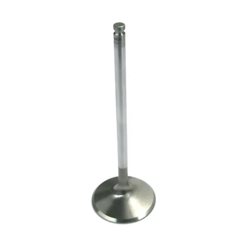 Ferrea Stainless Steel Exhaust Valves Suzuki Hayabusa (99-21), a metallic exhaust valve with a cylindrical stem and a flat, round head.