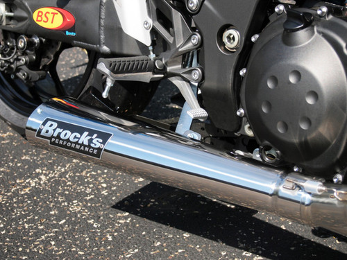 Brocks Tiwinder Full Exhaust Street Baffle Kawasaki ZX14 Loading Image