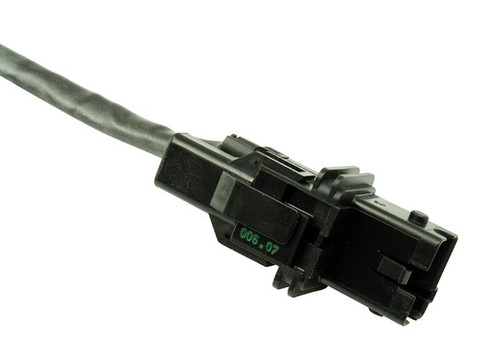 Bosch Wideband Air/Fuel O2 Sensor, close-up of the sensor with electrical connector and sensor probe for precise air-fuel ratio measurement. Bosch Wideband Air/Fuel O2 Sensor, close-up of the sensor with electrical connector and sensor probe for precise air-fuel ratio measurement.