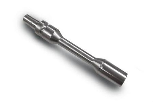 APE Counter Balancer Removal Shaft Kawasaki ZX10R (11-24), metal component with a cylindrical shape and tapered ends, designed for motorcycle engine maintenance. Loading Image