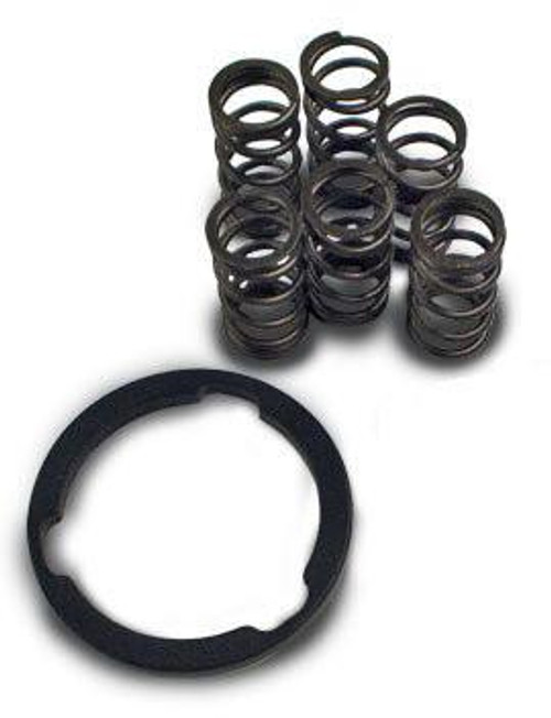 Carpenter Racing Carpenter Clutch Modification Lock Ring Suzuki GSX1300R Hayabusa (08-20), black lock ring and multiple coil springs for clutch modification.