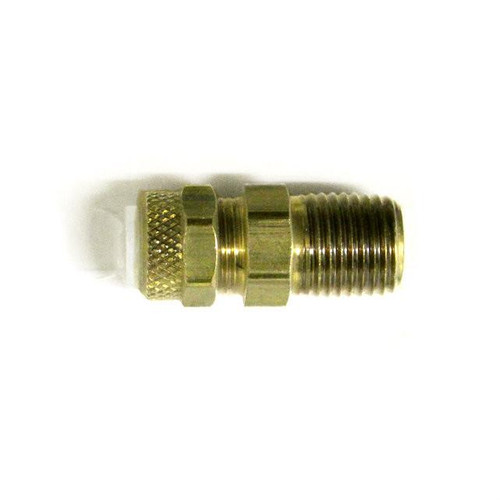 Schnitz Fitting Air 1/4'' Male Pipe to 3/8'' Air Line, metal pneumatic fitting for connecting air hoses and tools Loading Image