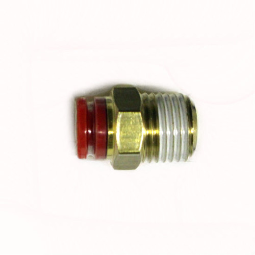 Schnitz Fitting Brass Quick Connect 1/4" NPT Male to 1/4" Line