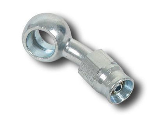 Schnitz Racing Schnitz Fitting Steel Banjo 30 Degree 10mm or 3/8" to -3AN Line, a metallic banjo fitting with a spherical ball joint and threaded end. Schnitz Racing Schnitz Fitting Steel Banjo 30 Degree 10mm or 3/8" to -3AN Line, a metallic banjo fitting with a spherical ball joint and threaded end.