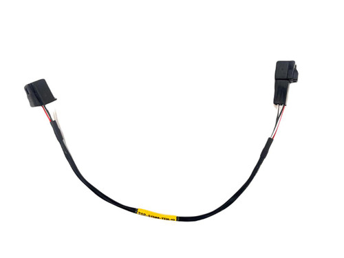 Ryan Schnitz Racing RSR Tail Light Extension Harness for Suzuki GSX1300R Hayabusa (2008-2020), black wiring harness with connectors for motorcycle tail light extension. Loading Image