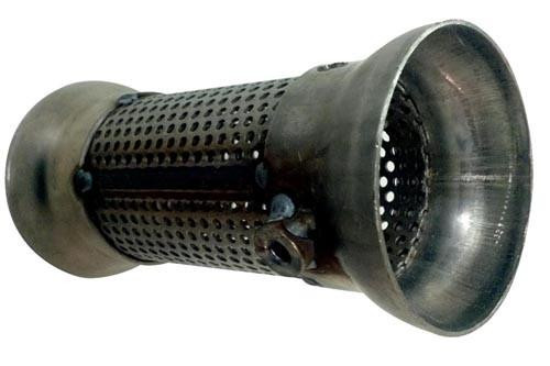 VooDoo Replacement Primary Baffle, cylindrical metal boiler part with perforated design for heat regulation. Loading Image
